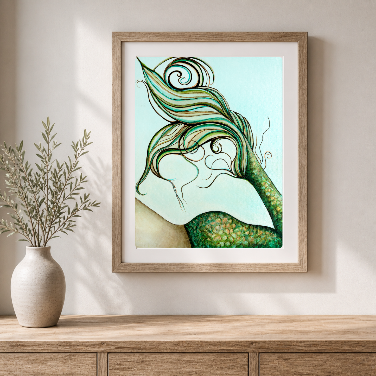 Flirty — Fine Art Print with Border