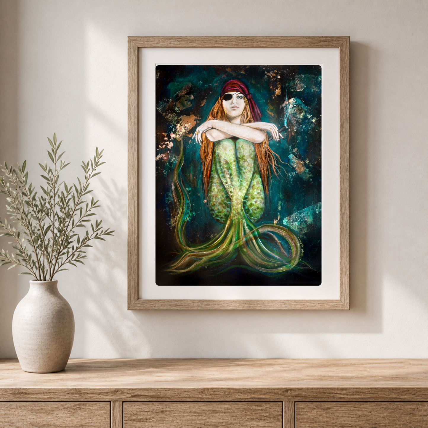 Stormy— Fine Art Print with Border