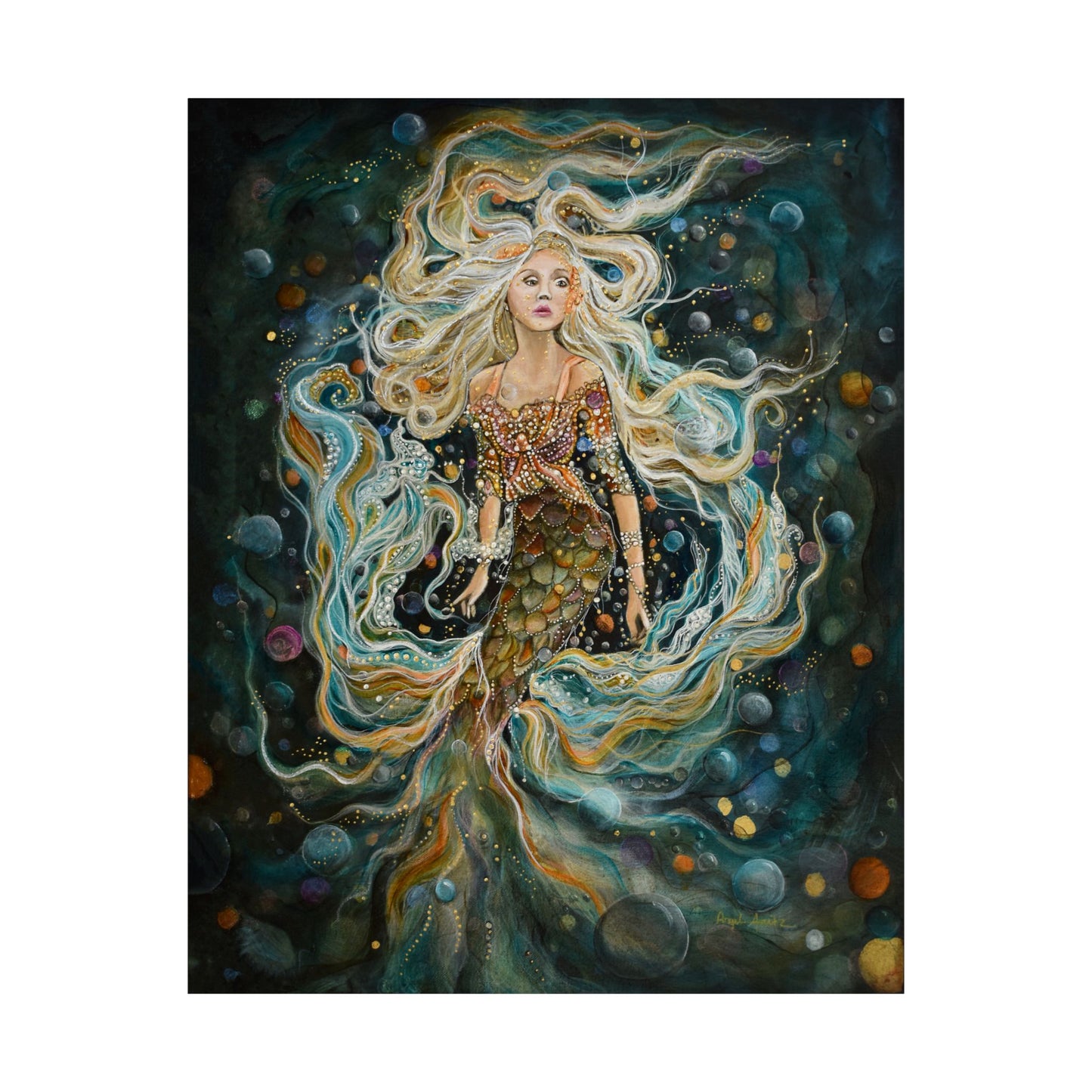 Bubbles — Borderless Matte Print