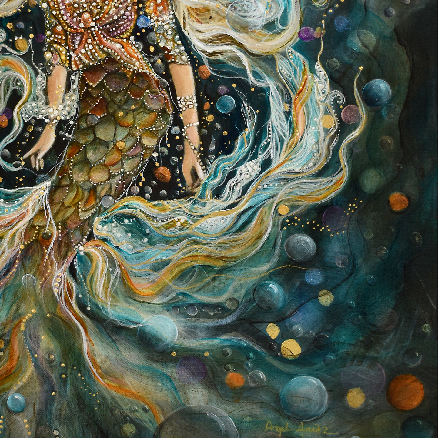 Bubbles — Borderless Matte Print