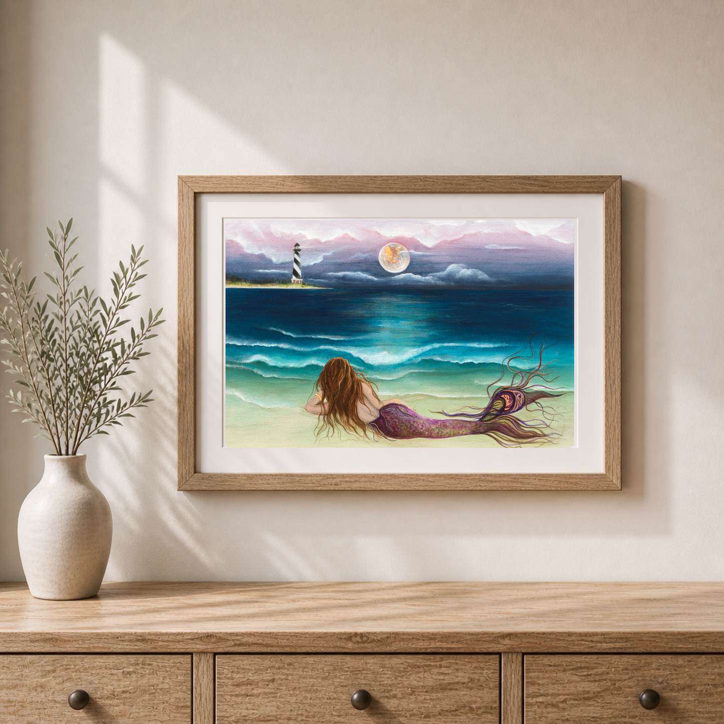 Fancy — Fine Art Print with Border