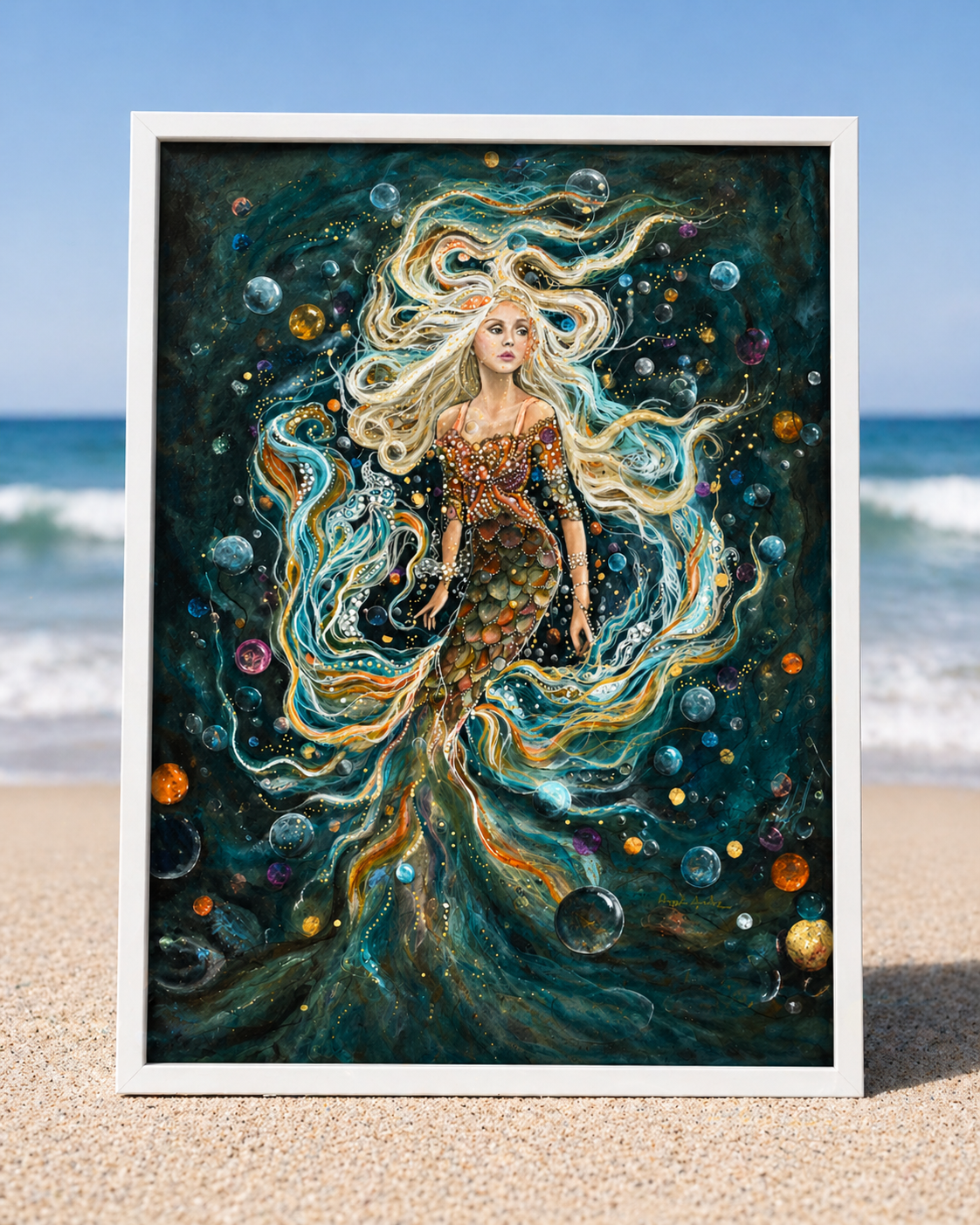 Bubbles — Borderless Matte Print